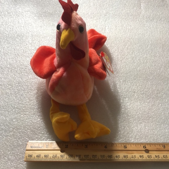 Ty Beanie Babies Strut The Rooster - Picture 9 of 14